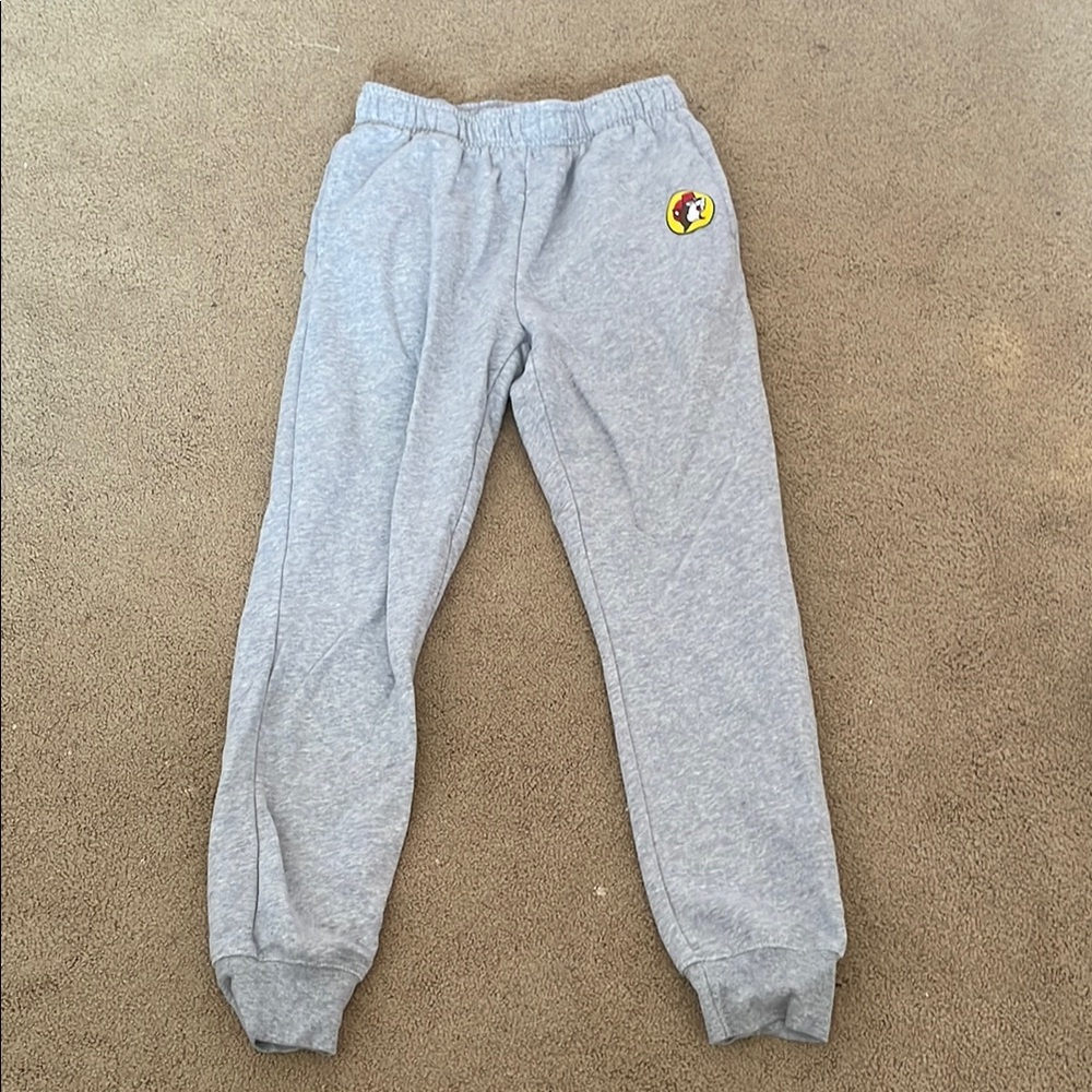 Buccees Gray Joggers with Elastic Cuffs and Waistband